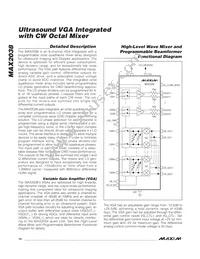 MAX2038CCQ+D Datasheet Page 14