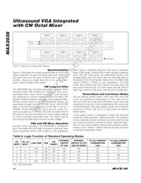 MAX2038CCQ+D Datasheet Page 18