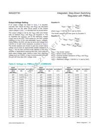 MAX20730EPL+ Datasheet Page 19