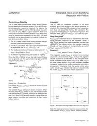 MAX20730EPL+ Datasheet Page 22