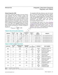 MAX20730EPL+ Datasheet Page 23