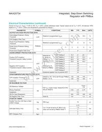 MAX20734EPL+ Datasheet Page 4