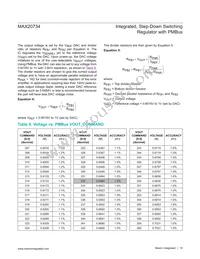 MAX20734EPL+ Datasheet Page 19