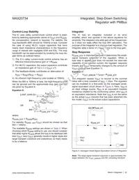 MAX20734EPL+ Datasheet Page 22