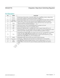 MAX20735EPL+T Datasheet Page 11
