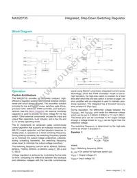 MAX20735EPL+T Datasheet Page 12