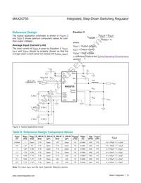 MAX20735EPL+T Datasheet Page 16