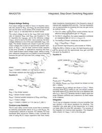 MAX20735EPL+T Datasheet Page 17