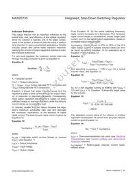 MAX20735EPL+T Datasheet Page 20