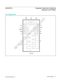 MAX20743EPL+ Datasheet Page 11