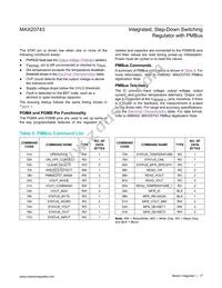 MAX20743EPL+ Datasheet Page 17