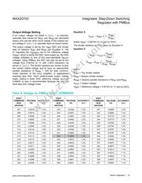 MAX20743EPL+ Datasheet Page 19