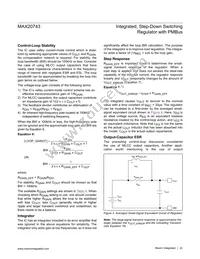 MAX20743EPL+ Datasheet Page 22