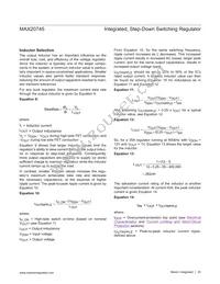 MAX20745EPL+ Datasheet Page 20