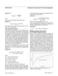 MAX20745EPL+ Datasheet Page 22