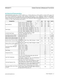 MAX2077CTN+T Datasheet Page 4