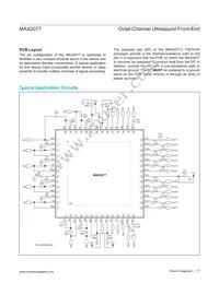 MAX2077CTN+T Datasheet Page 17