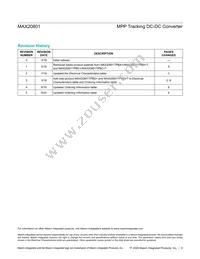 MAX20801TPBA+ Datasheet Page 9