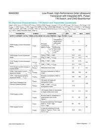 MAX2082CXD+ Datasheet Page 11