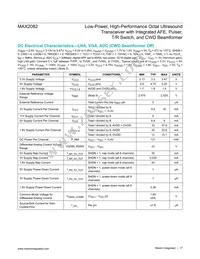 MAX2082CXD+ Datasheet Page 17