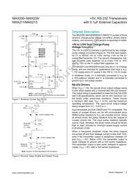 MAX208EWG+ Datasheet Page 5