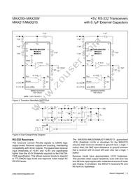 MAX208EWG+ Datasheet Page 6