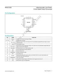 MAX21000+T Datasheet Page 7