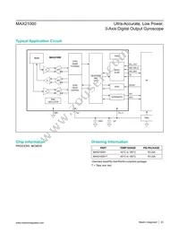 MAX21000+T Datasheet Page 23