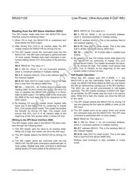 MAX21105ELE+T Datasheet Page 14