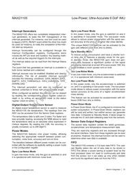 MAX21105ELE+T Datasheet Page 15