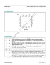 MAX22505GTG+T Datasheet Page 8