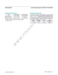 MAX22505GTG+T Datasheet Page 18