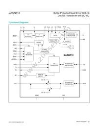 MAX22513ATI+ Datasheet Page 22