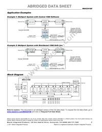 MAX24188ETK+T Datasheet Page 2