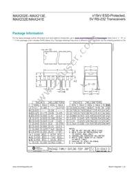 MAX241ECWI+TG002 Datasheet Page 22