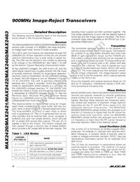 MAX2420EAI+T Datasheet Page 10