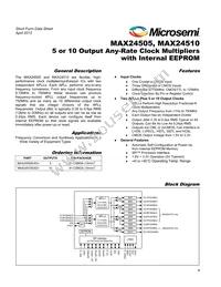 MAX24510EXG2 Datasheet Cover