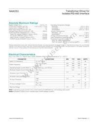MAX253C/D Datasheet Page 2