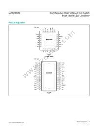 MAX25600ATI/VY+ Datasheet Page 8