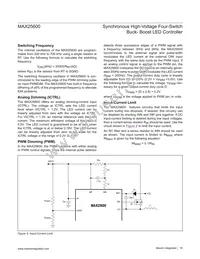 MAX25600ATI/VY+ Datasheet Page 16