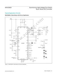 MAX25600ATI/VY+ Datasheet Page 22