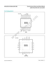 MAX25610BAUE/V+ Datasheet Page 8