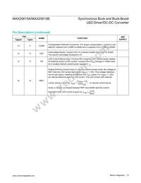 MAX25610BAUE/V+ Datasheet Page 10