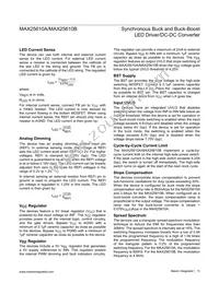 MAX25610BAUE/V+ Datasheet Page 13