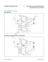 MAX25610BAUE/V+ Datasheet Page 20