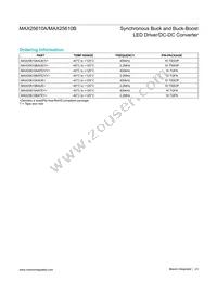 MAX25610BAUE/V+ Datasheet Page 23