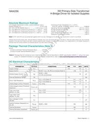 MAX256ASA+T Datasheet Page 2