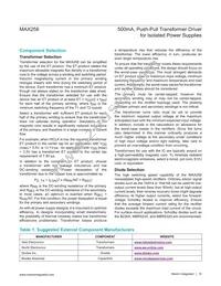 MAX258ATA+T Datasheet Page 10