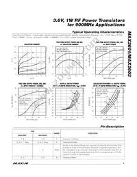MAX2602ESA-T Datasheet Page 3