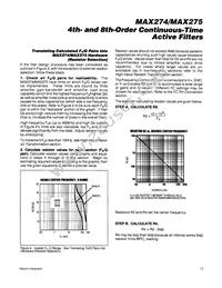 MAX275BC/D Datasheet Page 13